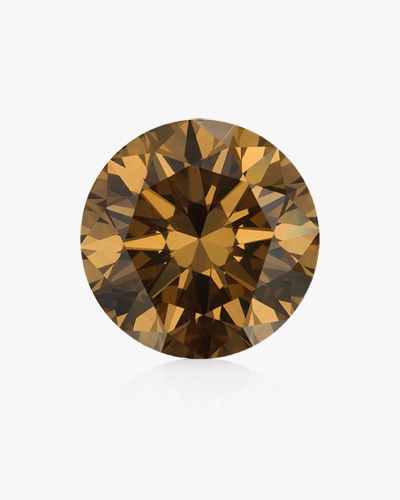 Round Brown Diamond
