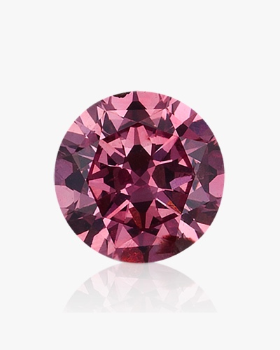 Round Pink Diamond